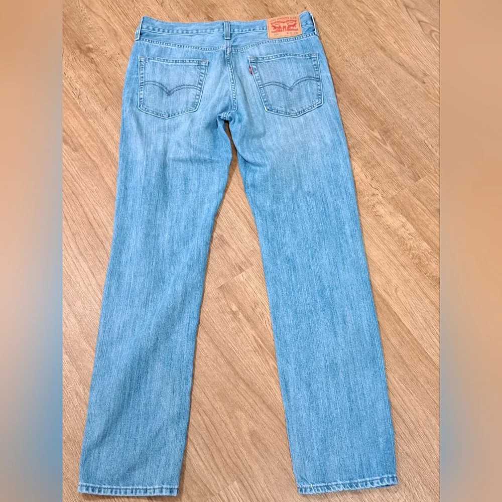 Levi's Men's 514 Straight Indigo Denim Jean 32W/34L - Picture 10 of 12